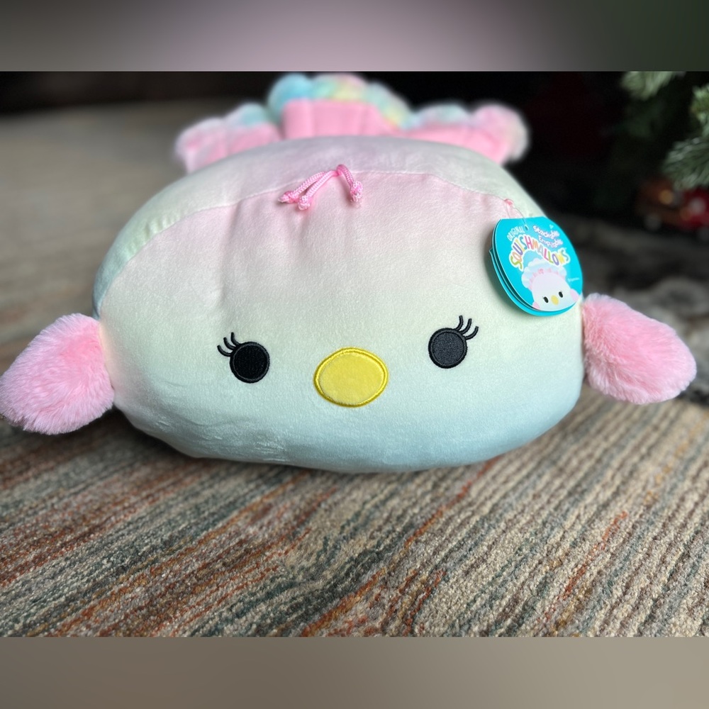 NWT Briannika the Peacock Stackable 12” Squishmallow